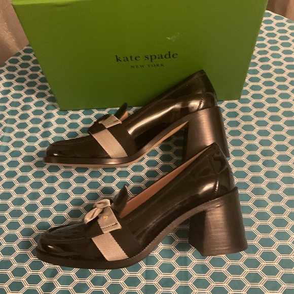 Kate Spade Leandra Black Patent Heels Size 9 Brand New in Box! - Picture 2 of 6
